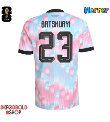 Belgien Michy Batshuayi #23 Udebanetrøje VM 2026 Kort ærmer